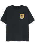 Rhude CHEVRON LOGO REPEAT TEE Black/Yellow
