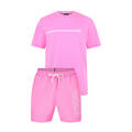 Hugo Boss Storm Shorts Set Bubblegum Pink