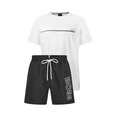 Hugo Boss Storm Shorts Set Black/White