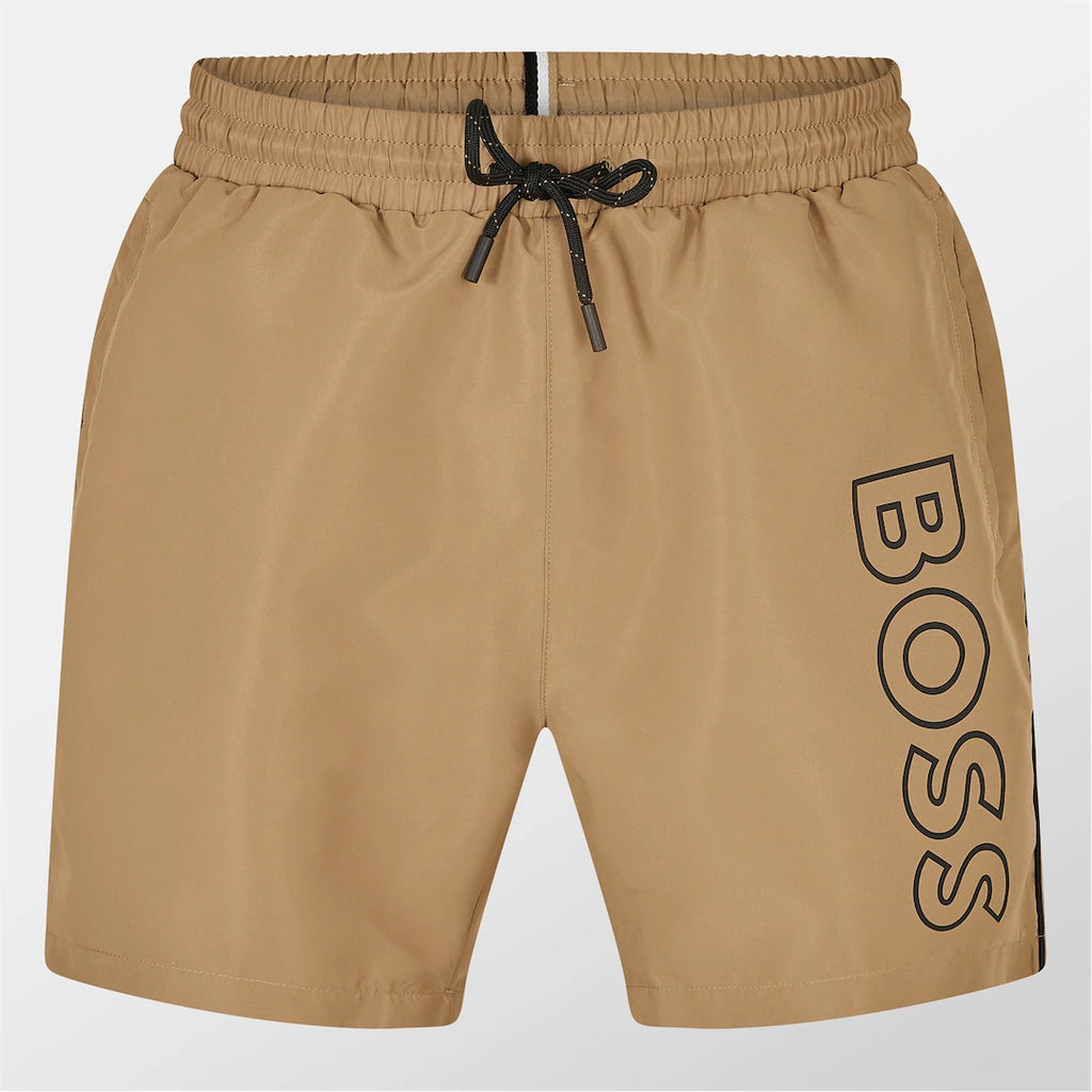 Hugo Boss Storm Shorts Set Beige