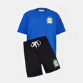 Casablanca L'Arche Shorts Set Black/Blue