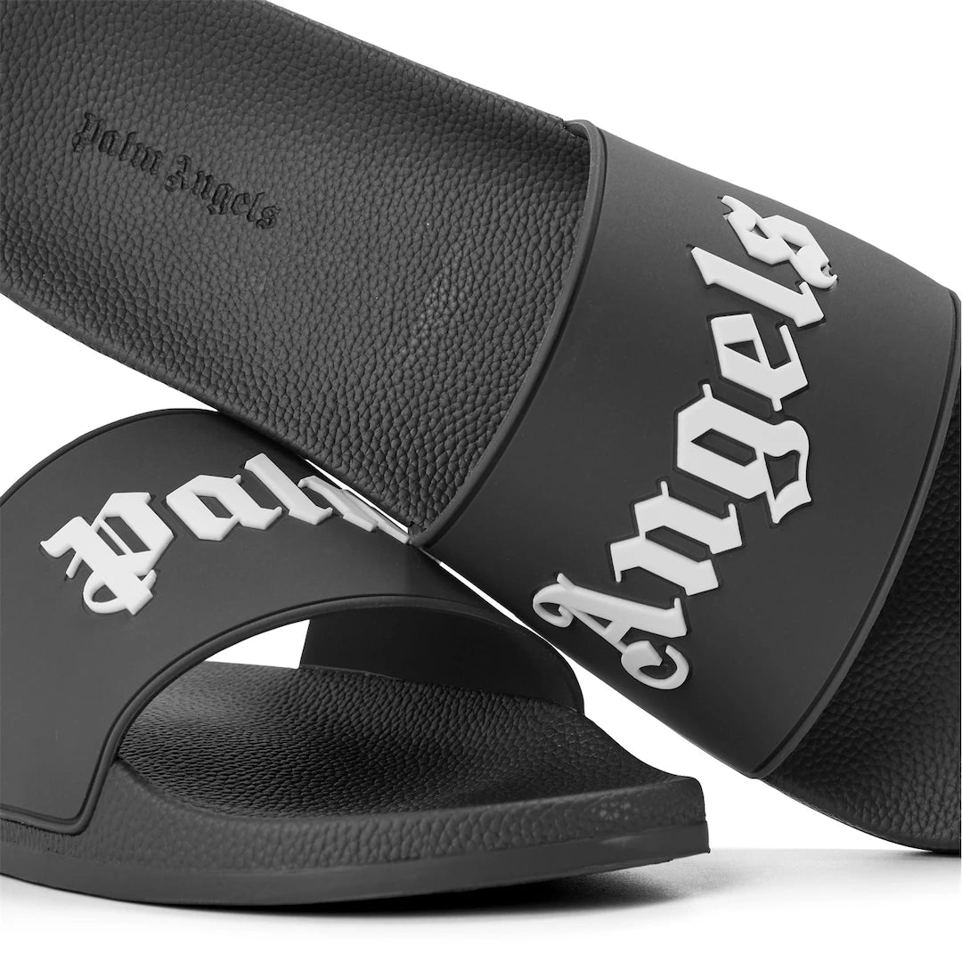 Palm Angels Sliders Black