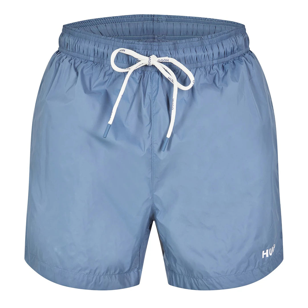 Hugo Logo Shorts Set White/Blue