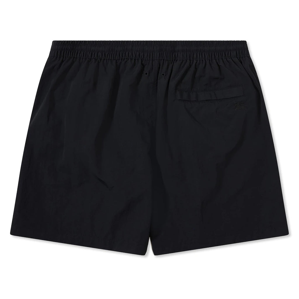 Burberry Check Stripe Swim Shorts Black
