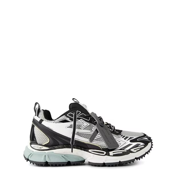 Off White Be Right Back Trainers Black/White