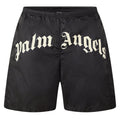 Palm Angels Logo Swim Shorts Black