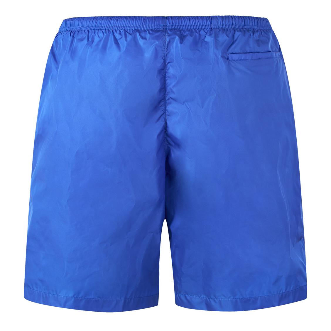 Palm Angels Logo Swim Shorts Royal Blue