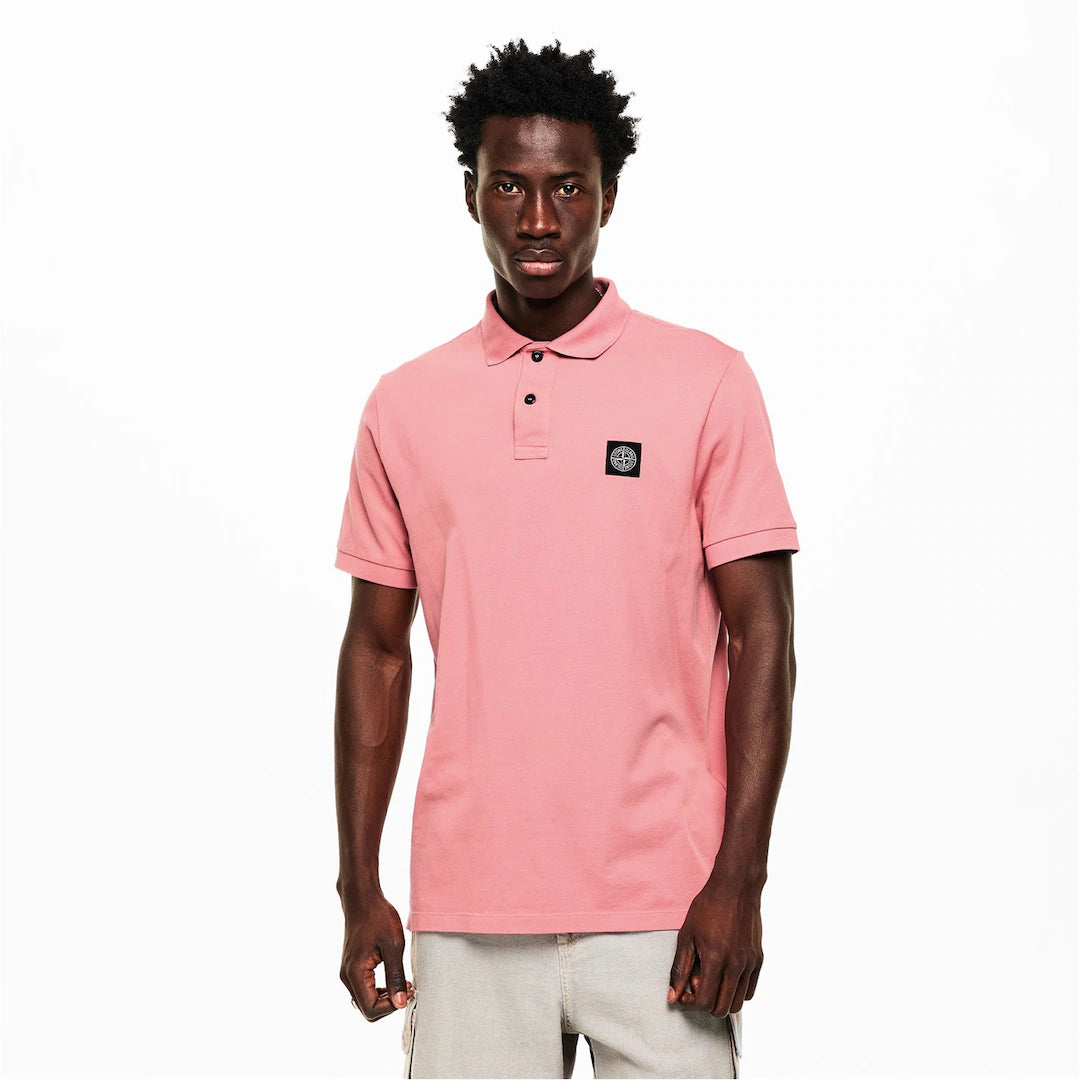 Stone Island Polo T Shirt Oleander