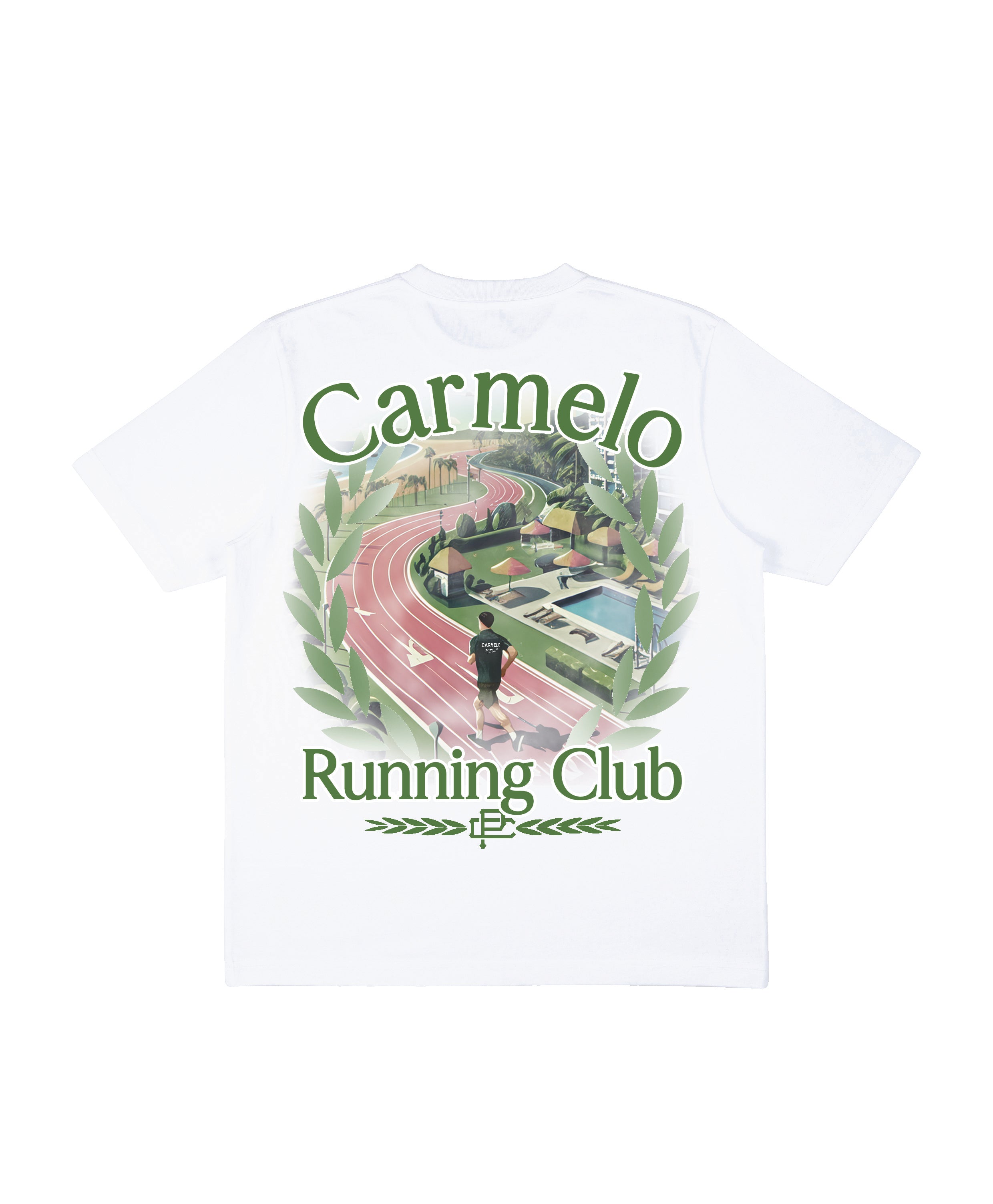 CARMELO PACE RUNNING CLUB 2.0 T SHIRT WHITE