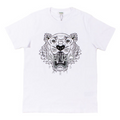 Kenzo Tiger T Shirt White/Grey Kenzo