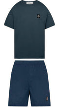 Stone Island Shorts Set Blue Stone Island