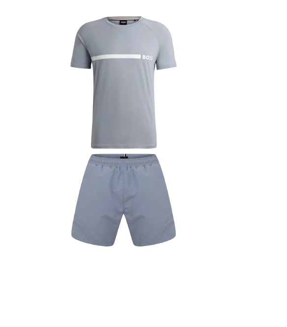 Hugo Boss Shorts Set Silver 2.0 Hugo Boss