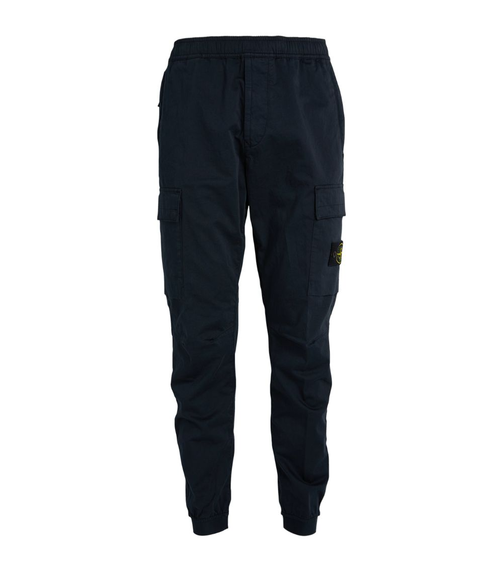 Stone Island Cuffed Cargo Pants Navy Stone Island
