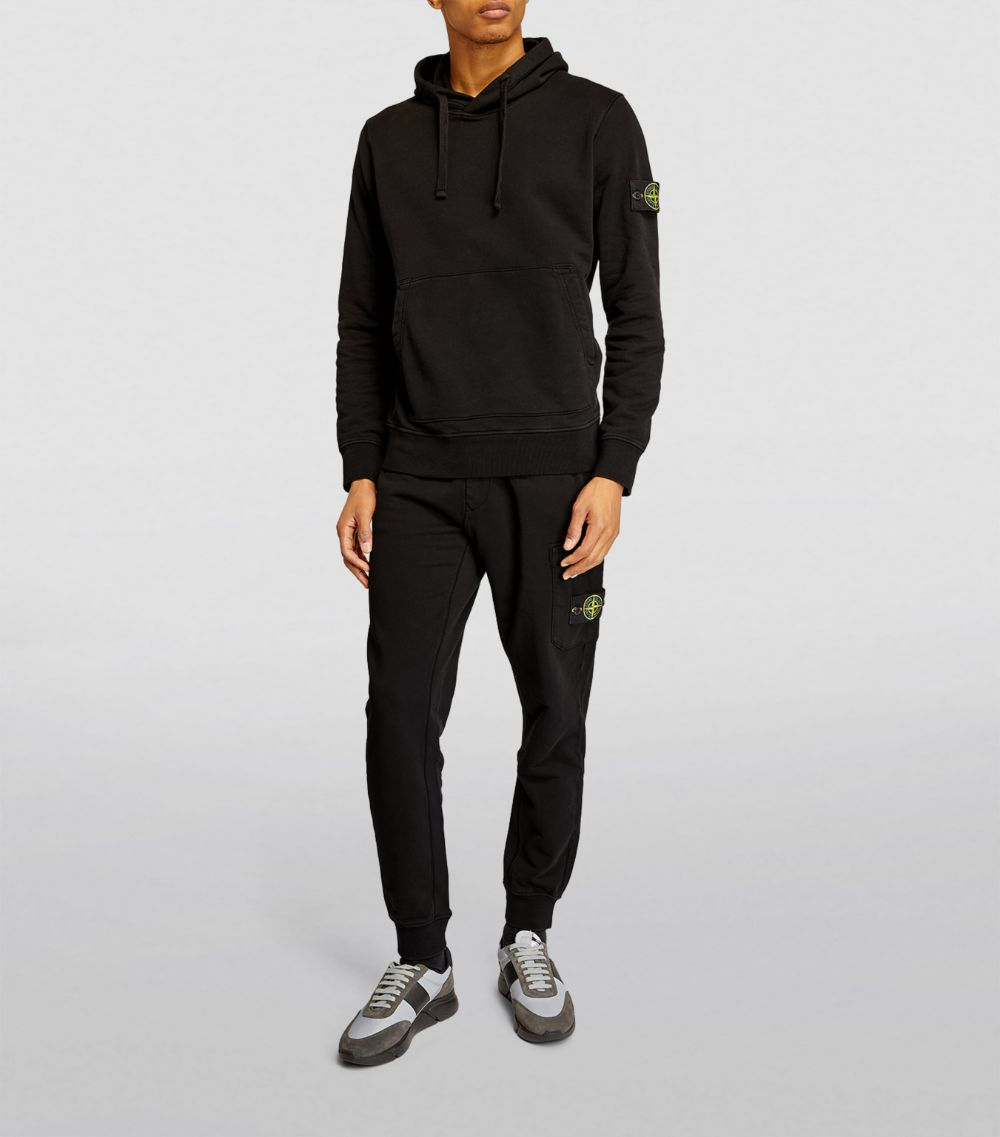 Stone Island Hoodie Full Tracksuit Black Stone Island