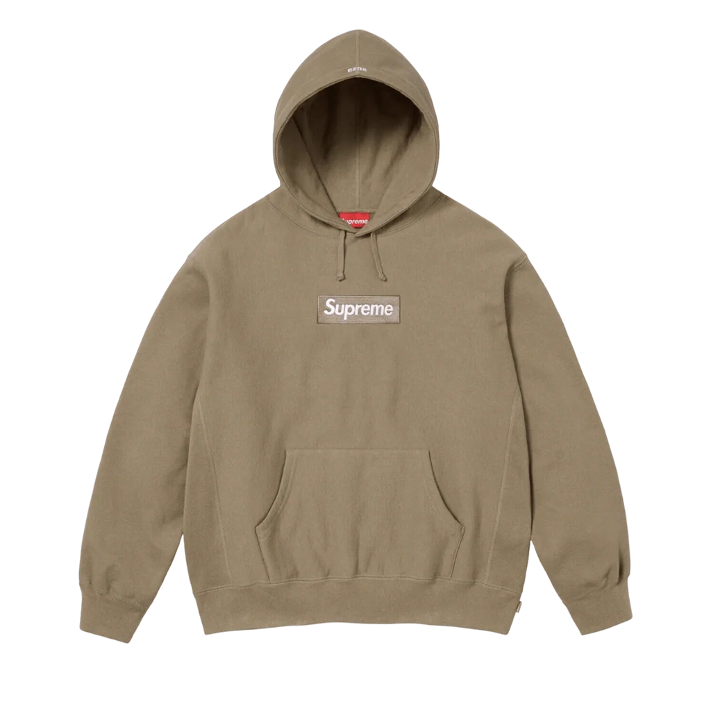 Supreme Box Logo Hoodie Olive Supreme