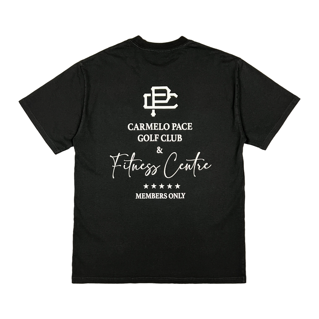 Carmelo Pace CP Golf T Shirt Black
