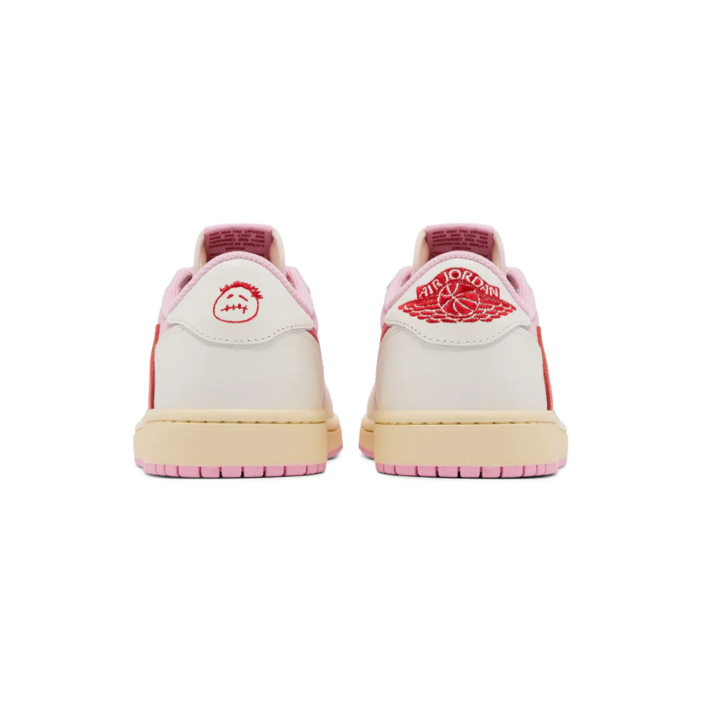 Air Jordan 1 Low OG X Travis Scott 'Tropical Pink