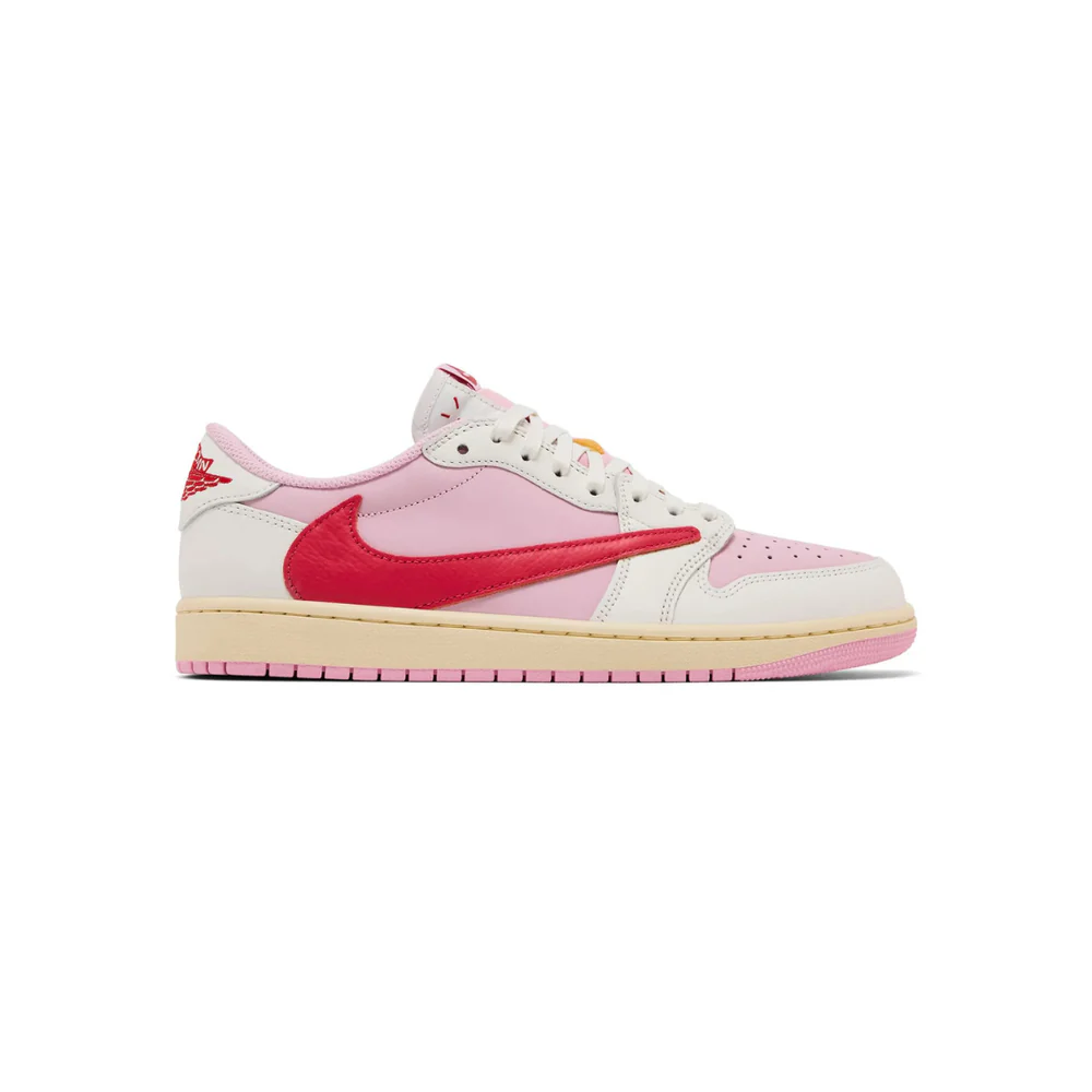 Air Jordan 1 Low OG X Travis Scott 'Tropical Pink