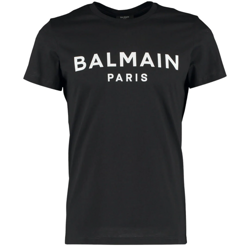 Balmain Logo T-Shirt Black Balmain