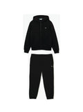 Lacoste Zip Hoodie Full Tracksuit Black