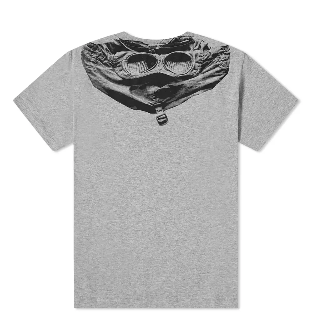 CP Company Goggle T Shirt Grey CP Company