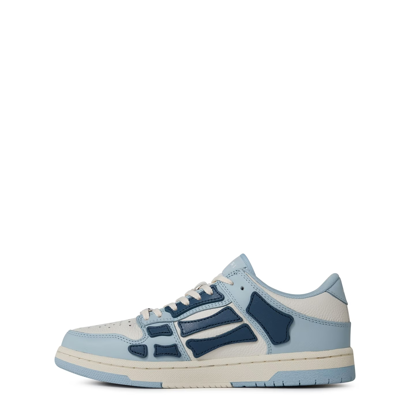 AMIRI SKELETON TOP LOW TRAINERS BLUE 2 Amiri
