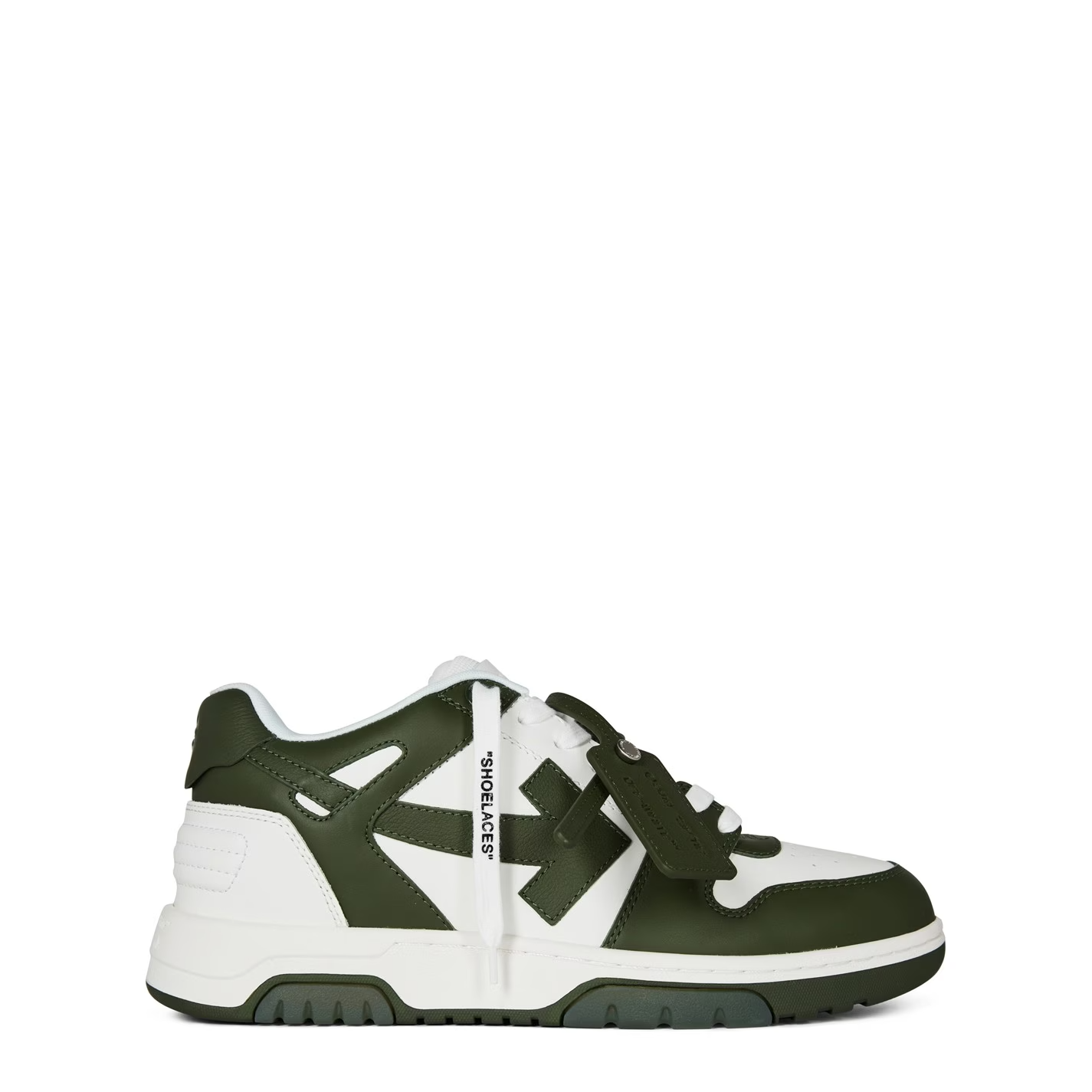 Off White Out Of Office Trainers Khaki Off White