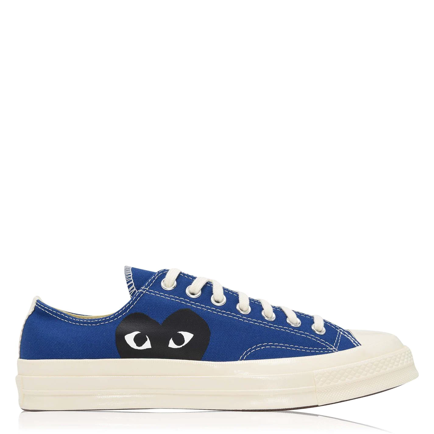 Comme Des Garcons Play Low Top Trainers Blue Comme-des-Garcons