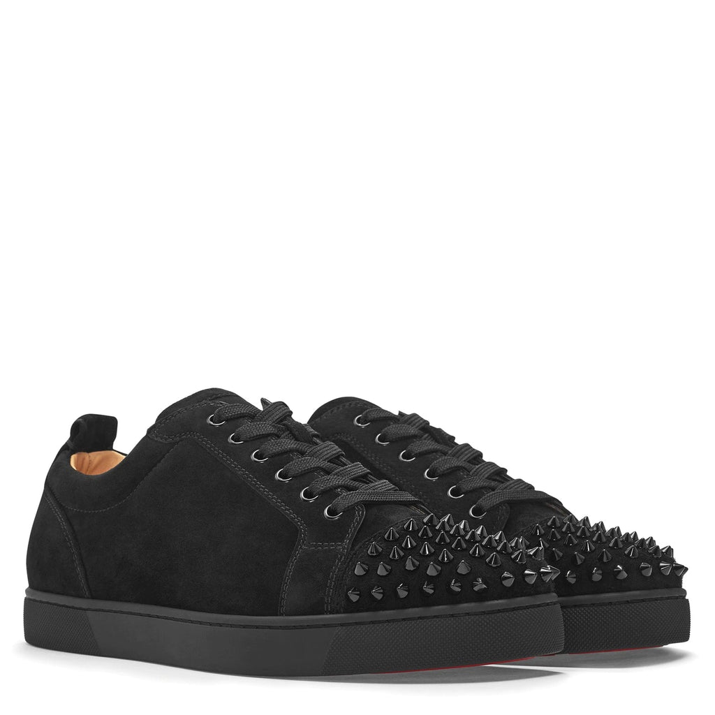 Christian Louboutin Spikes Suede Black Christian Louboutin