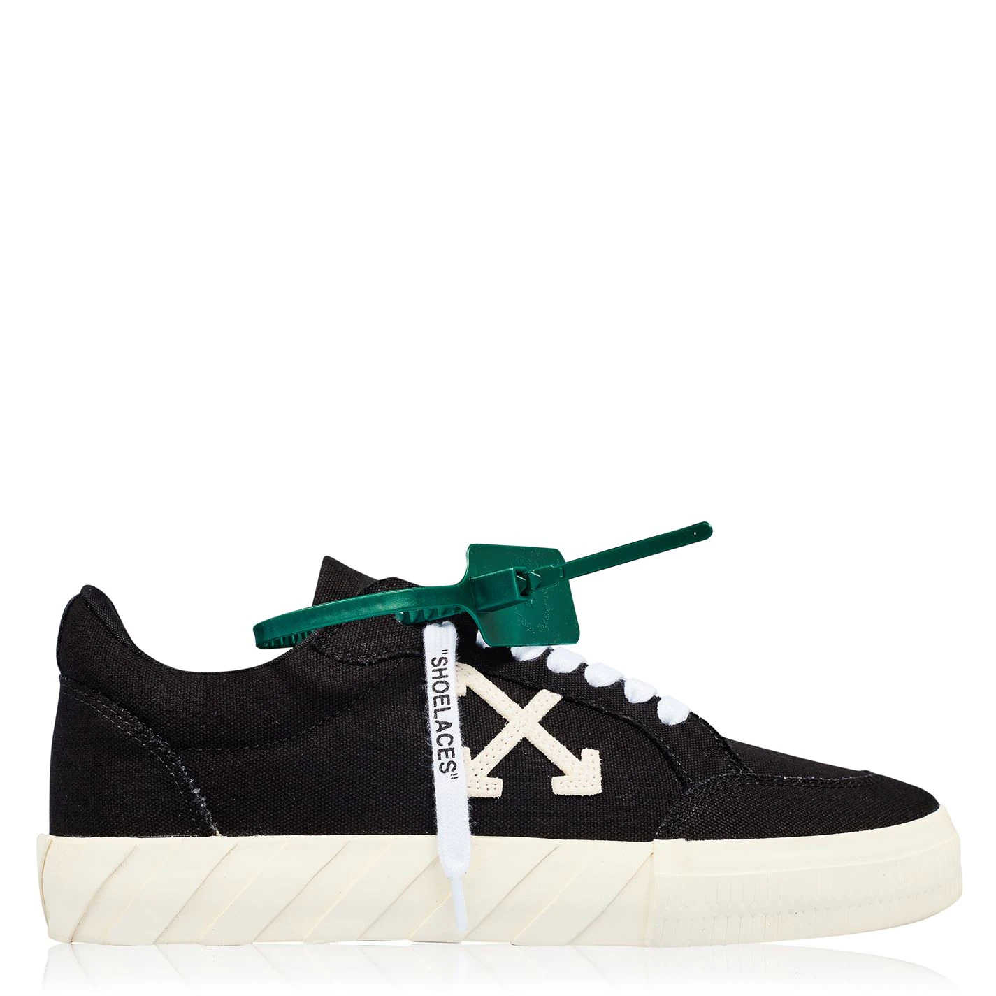 Off White Low Vulcanized Trainers White Sole Off White