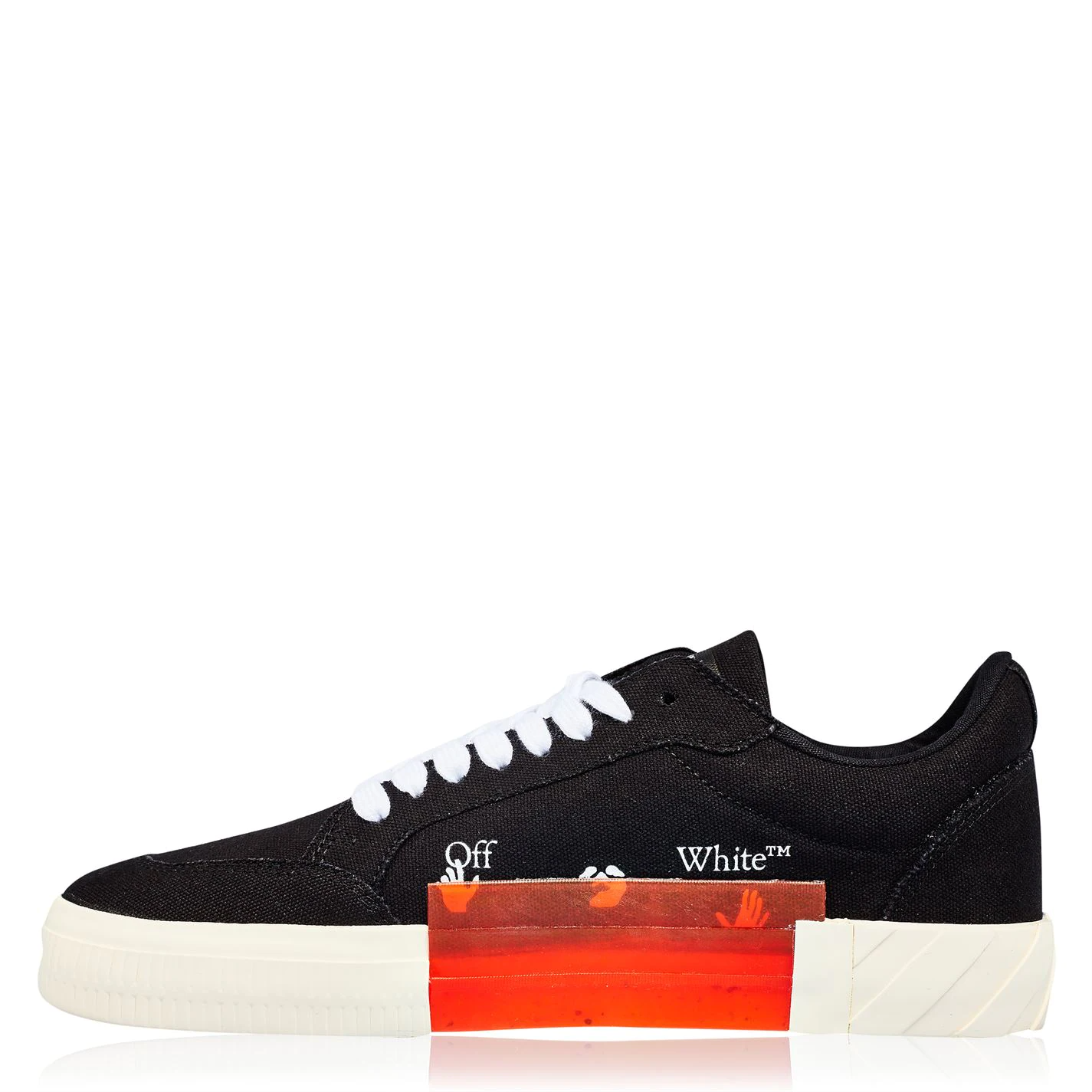 Off White Low Vulcanized Trainers White Sole Off White