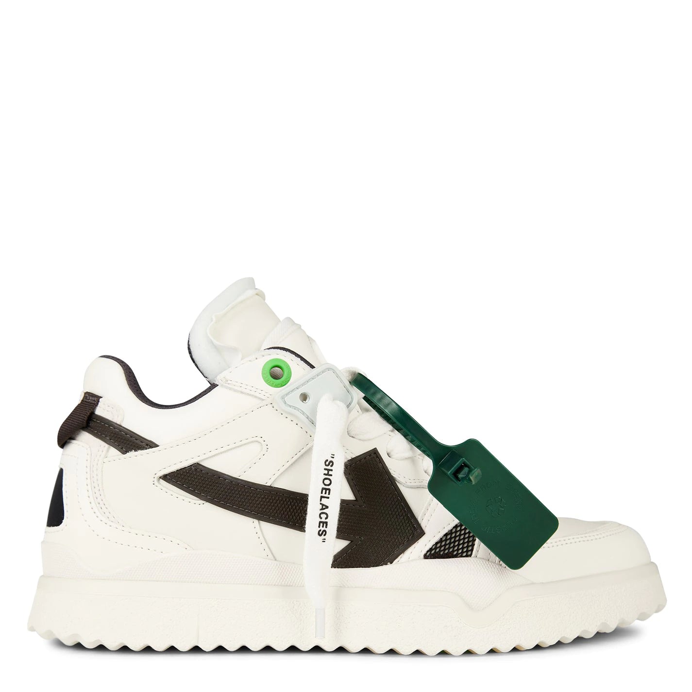 Off White Mid Top Trainers White Off White