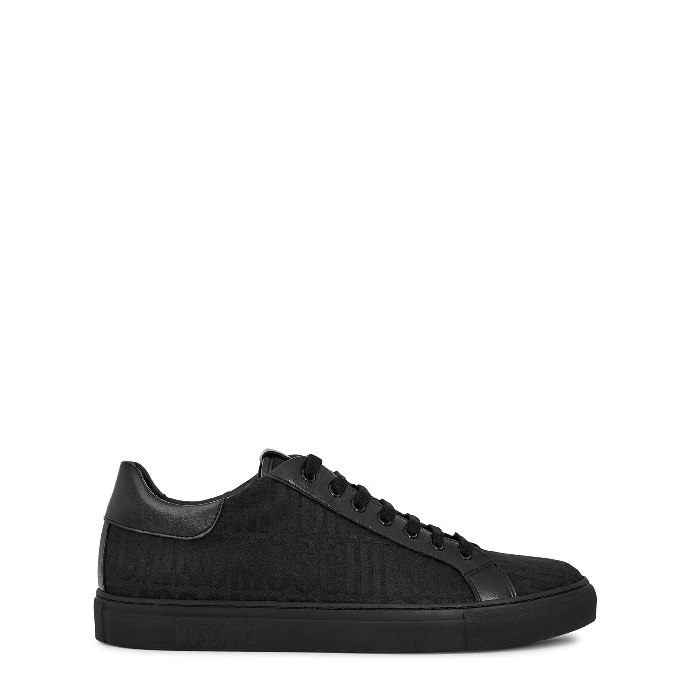 Moschino Logo Trainers Black Moschino