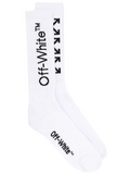 Off White Logo Socks White Off-White