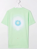 Stone Island Boys Logo Print T Shirt Green Stone Island