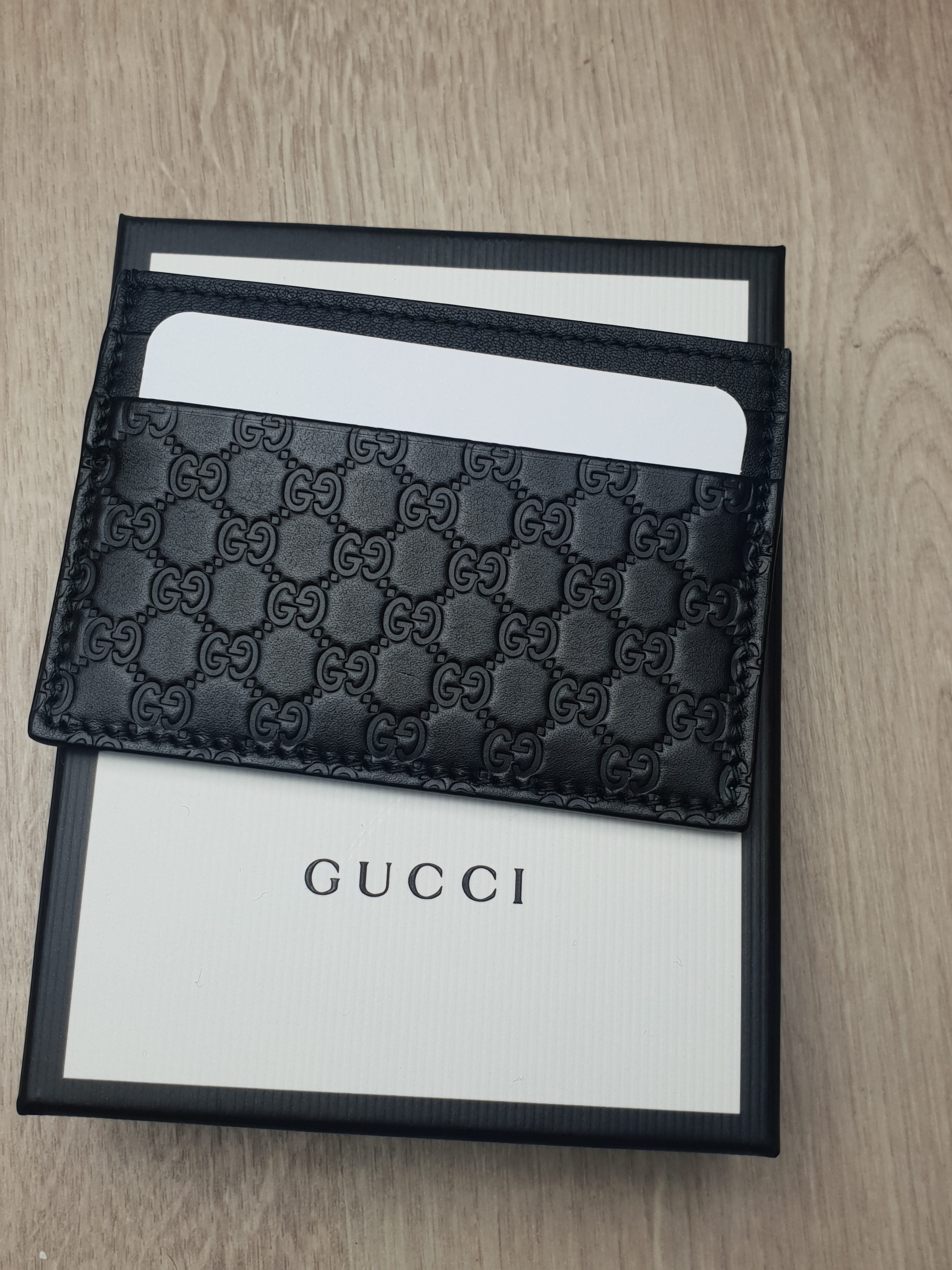 Gucci Card Holder Black Gucci