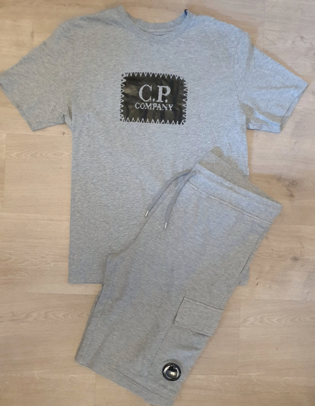 CP Company Shorts Set Grey CP Company