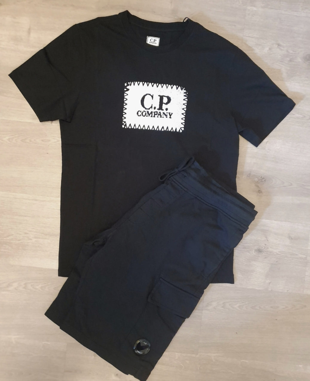 CP Company Shorts Set Black CP Company