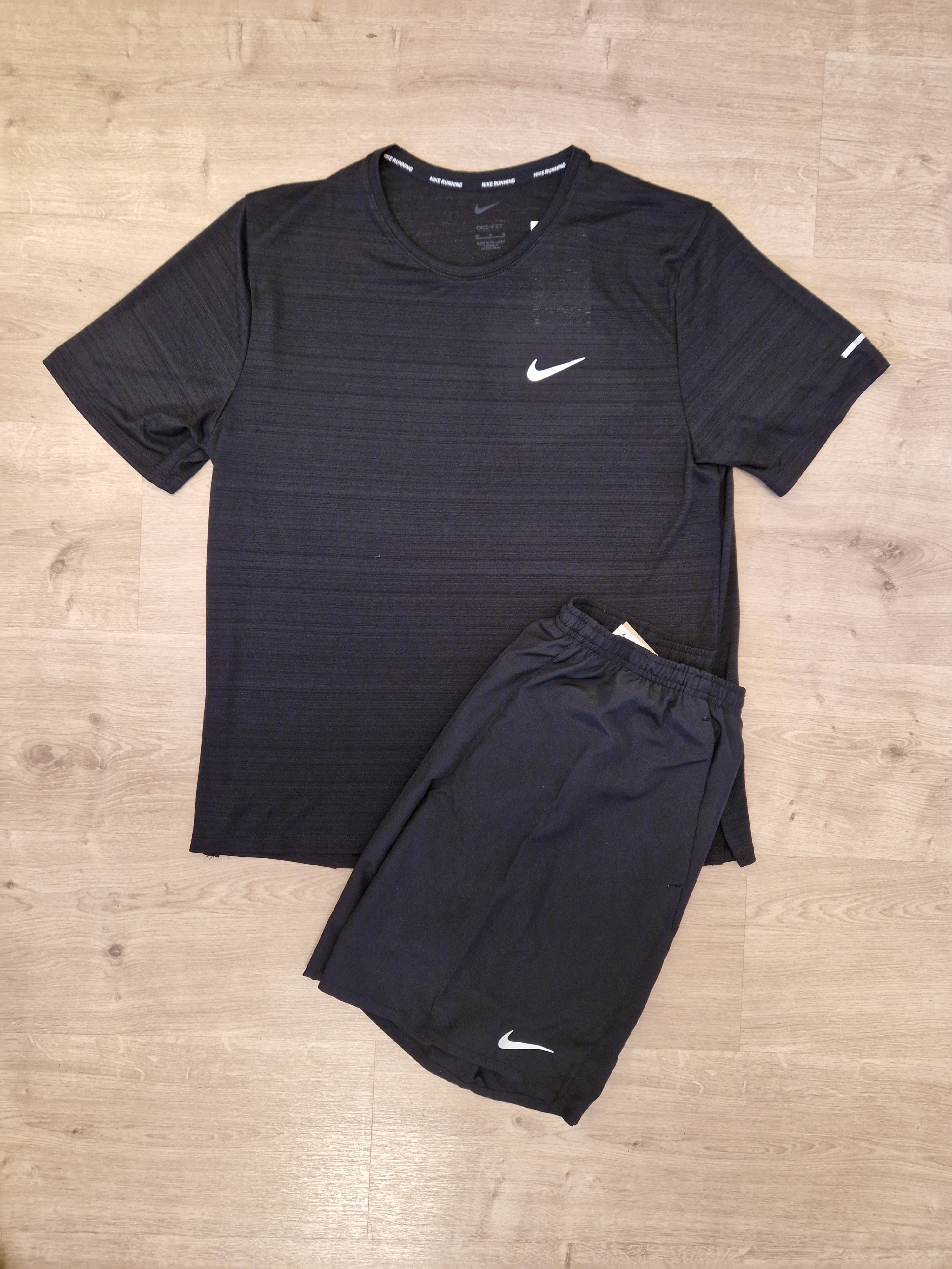 Nike Dri Fit Shorts Set Black Nike