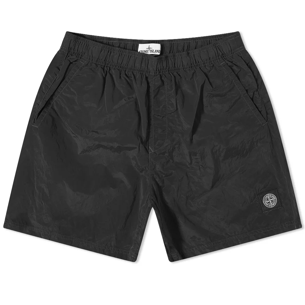 Stone Island Metal Swim Shorts Black Stone Island