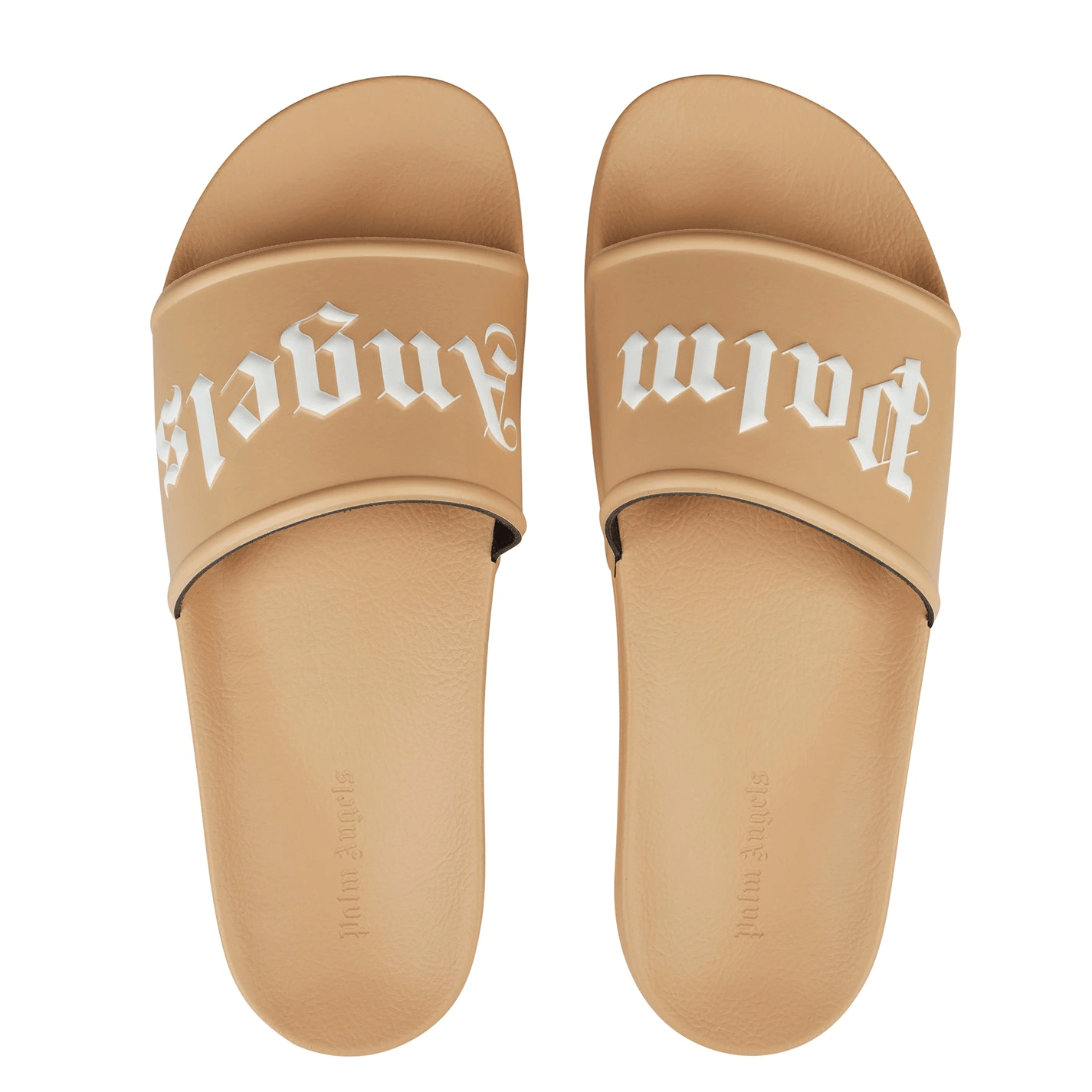 Palm Angels Sliders Tan Palm Angels