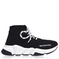 Balenciaga Women's Speed Laces Black/White Balenciaga