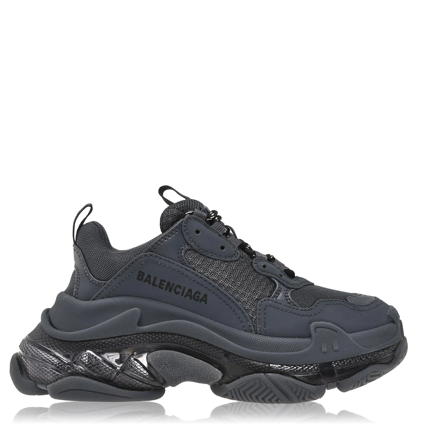 Balenciaga Triple S Clear Sole Trainers Blue Balenciaga
