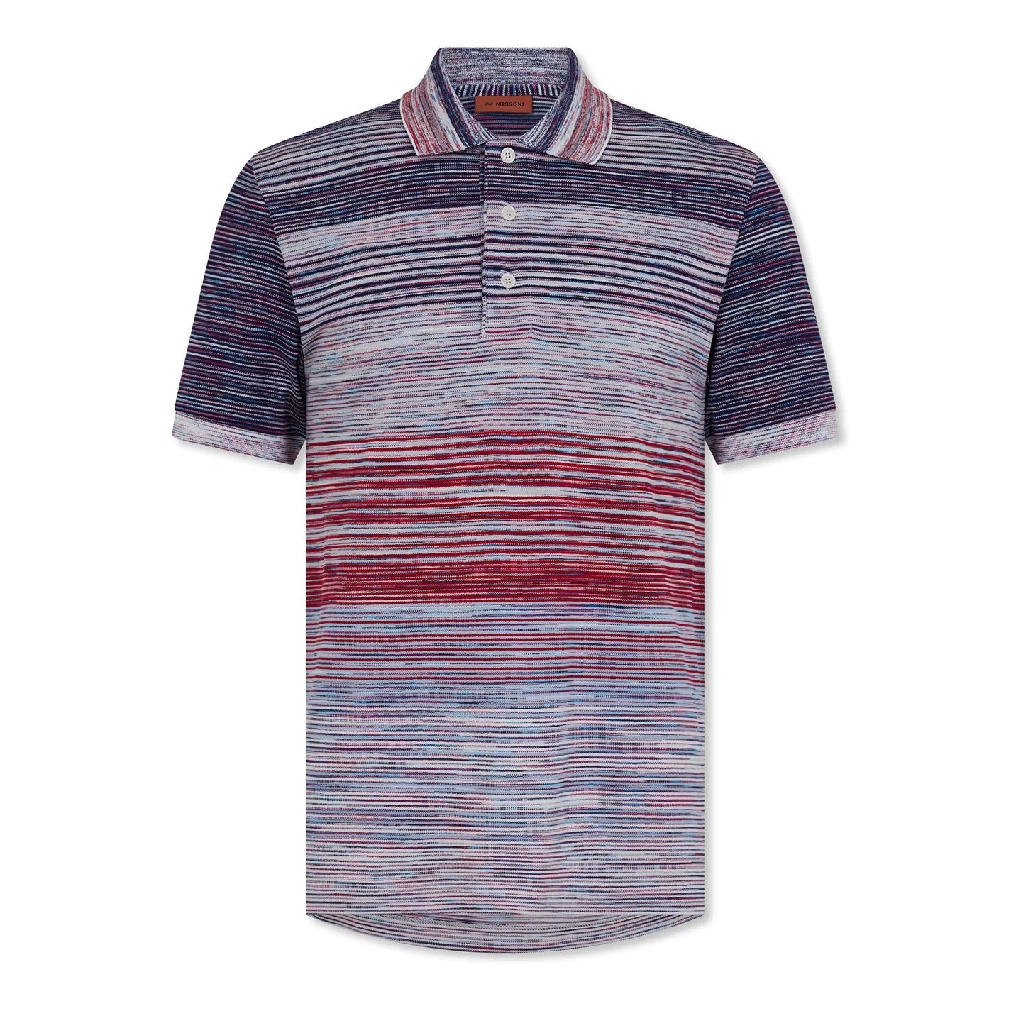 Missoni Mix Polo Shirt Red Missoni
