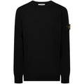 Stone Island Knit Jumper Black Stone Island