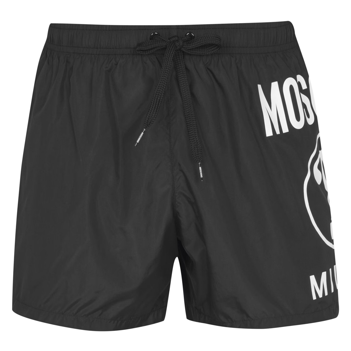 Moschino Question Mark Swim Shorts Black Moschino