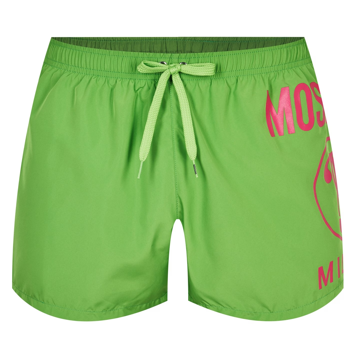 Moschino Question Mark Swim Shorts Green Moschino