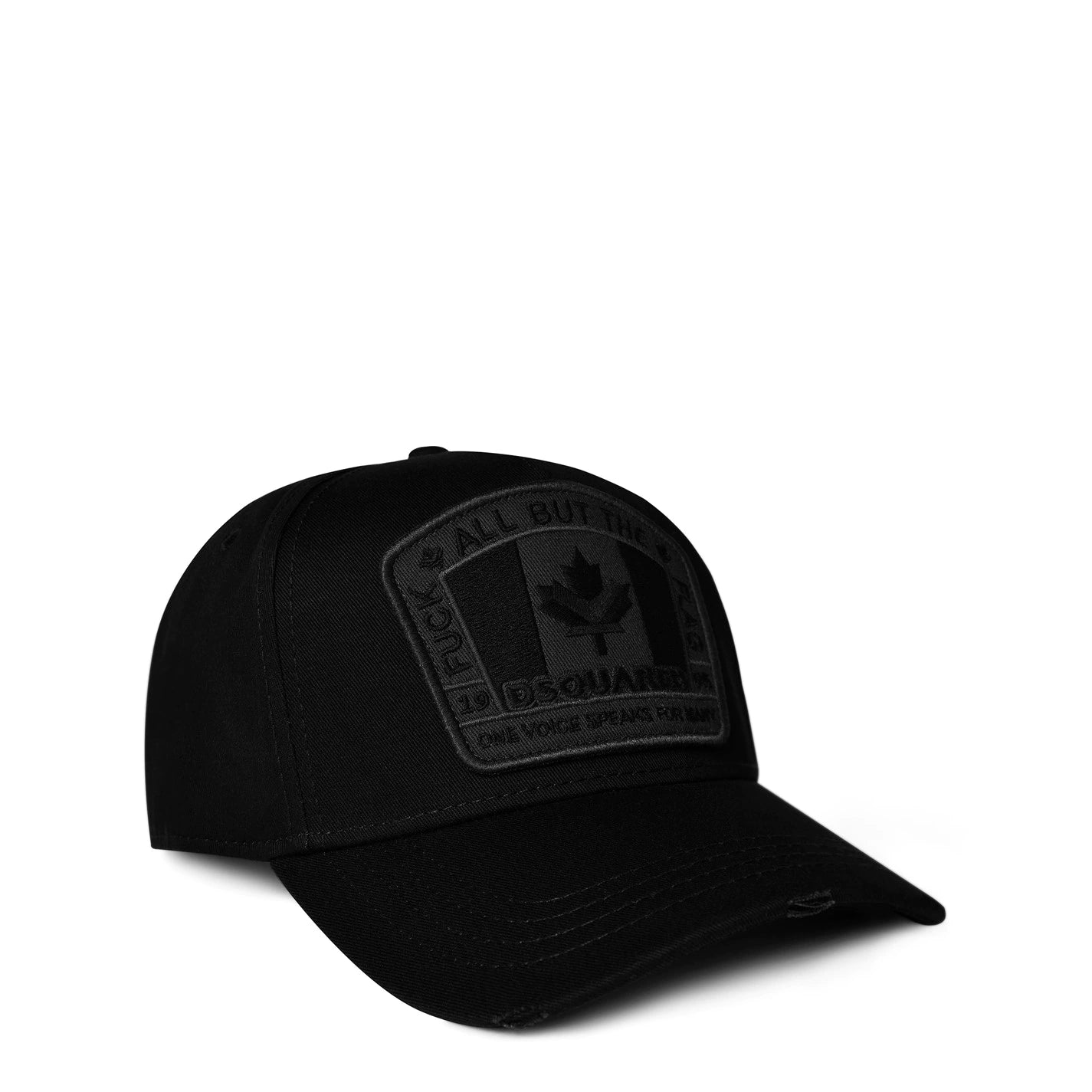 Dsquared Flag Cap Triple Black Dsquared2