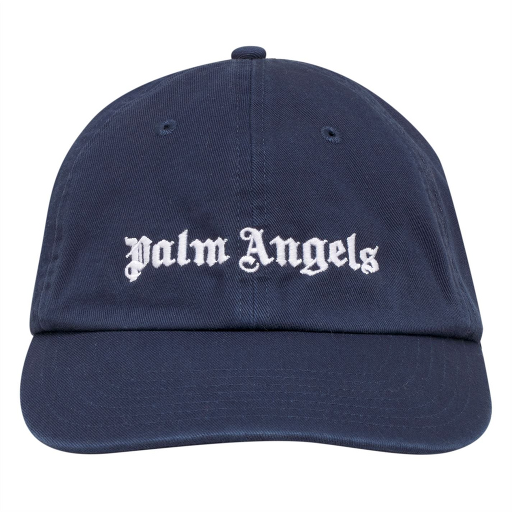 Palm Angels Logo Cap Navy Palm Angels