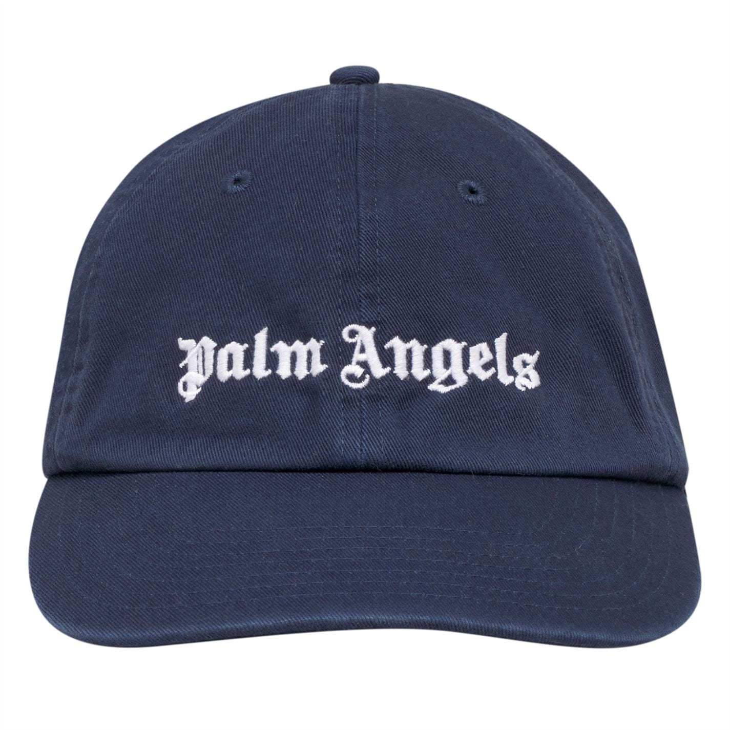 Palm Angels Logo Cap Navy Palm Angels